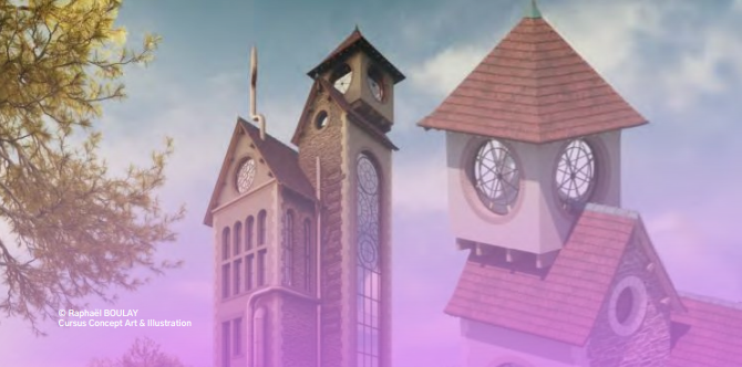 Modélisation 3D d'un décor